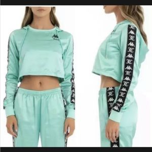 Kappa x Juicy Couture Cropped Hoodie Only S
